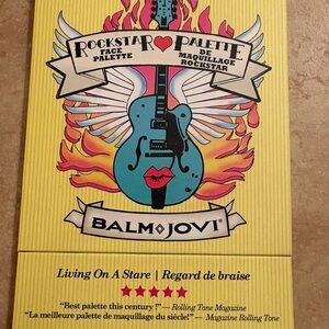 Balm Jovi Rockstar Face Palette - Teal & Yellow Graphic Case
